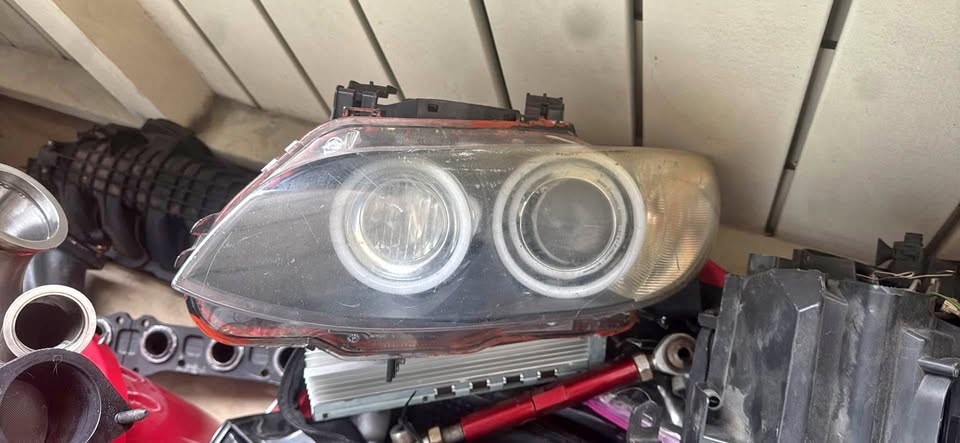 E92 headlights upgraded halos