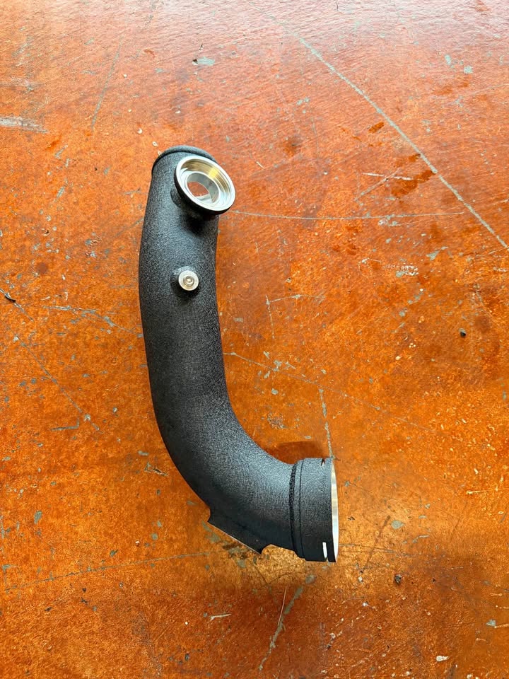 VRSF upgraded charge pipe HKS BOV fitting.