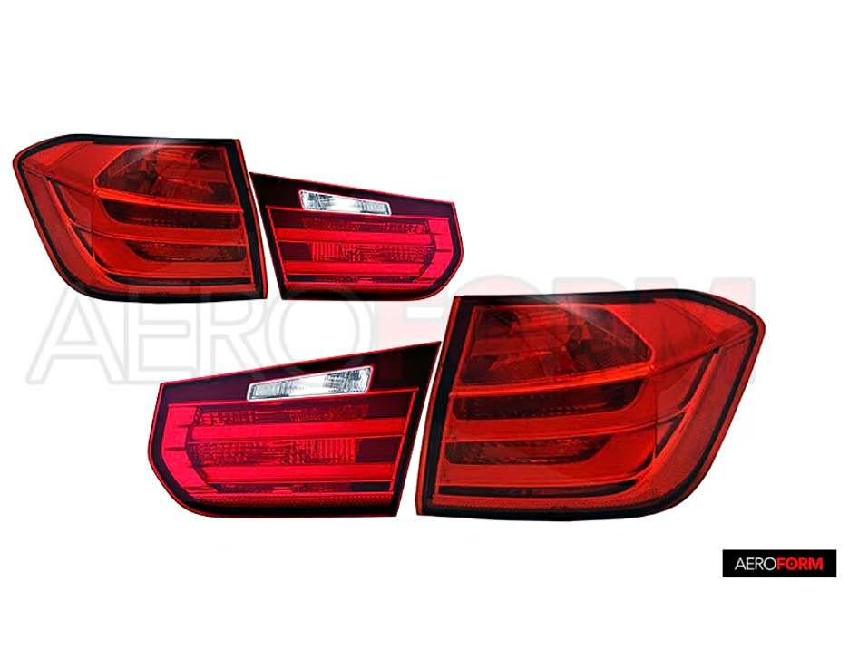 BMW F30 Pre-LCI 3-Series Taillights — Full Set (Outer + Inner)