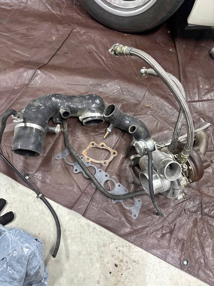 1.8t APR exhaust manifold with garrett ar.60 m24 turbo