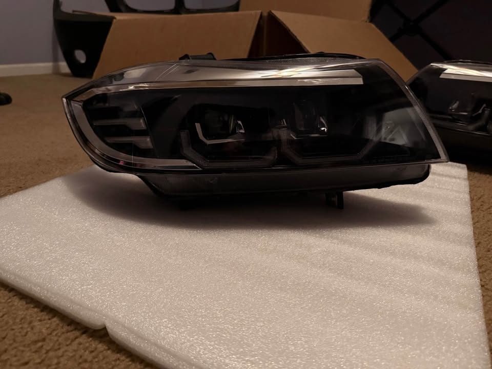 Upgraded led headlights for e90 3-series 2005-2009