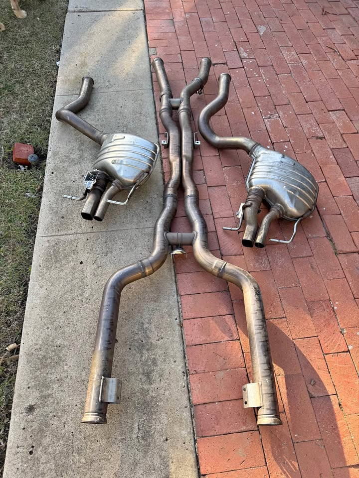 Mercedes-AMG C63S Cat-Back Exhaust System (W205) — Decatted