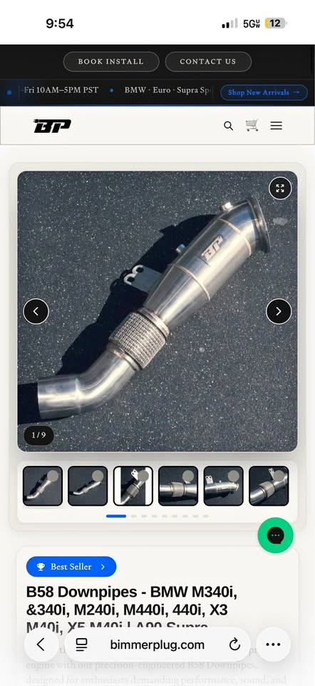 B58 downpipe for sale