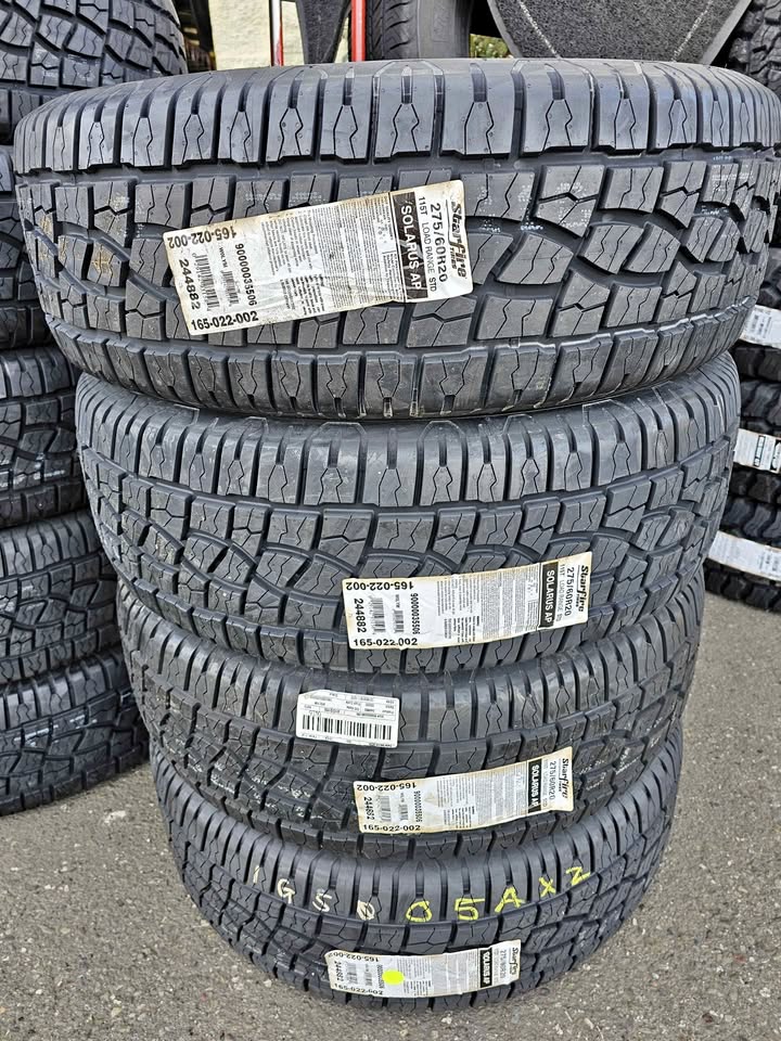 Starfire Solarus AS 275/60R20 Tires — Set of 4 (New, DOT 2024)