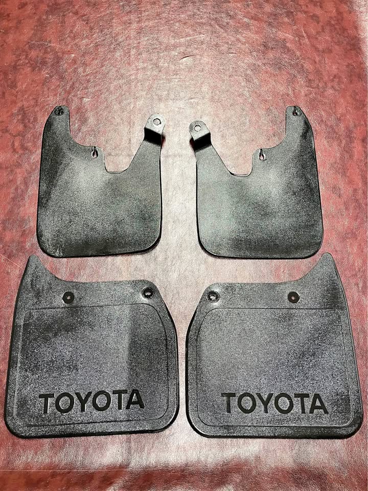 Toyota Tacoma OEM Mud Guards, Front & Rear Set (1995–2004)