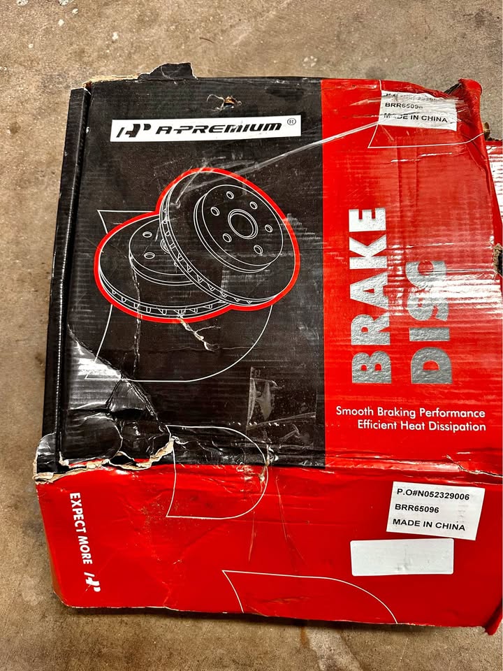 A-Premium Brake Rotor Pair — BRR65096 (New in Box)