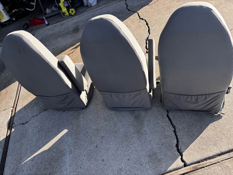 Ford seats from van