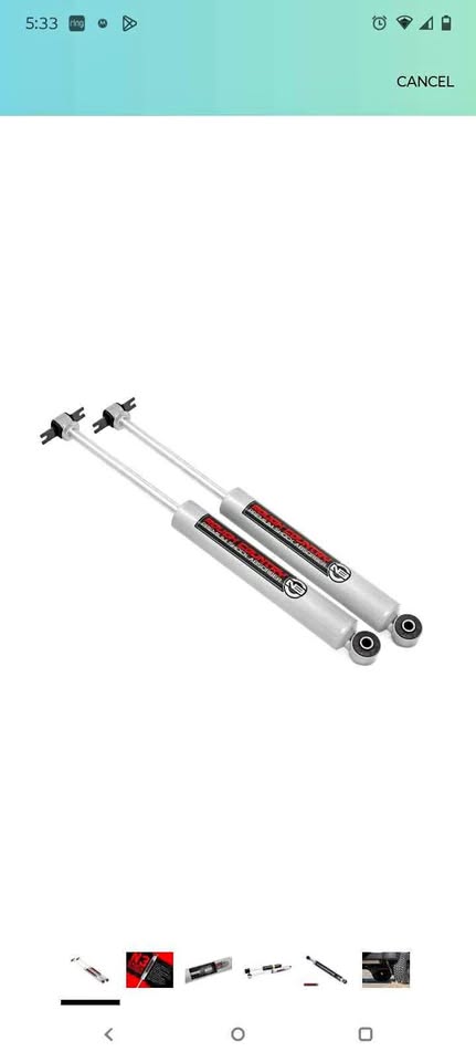 Rough Country 0-3" N3 Rear Shock Absorbers for 07-18 Jeep Wrangler JK - 23144_A Amazon's Choice