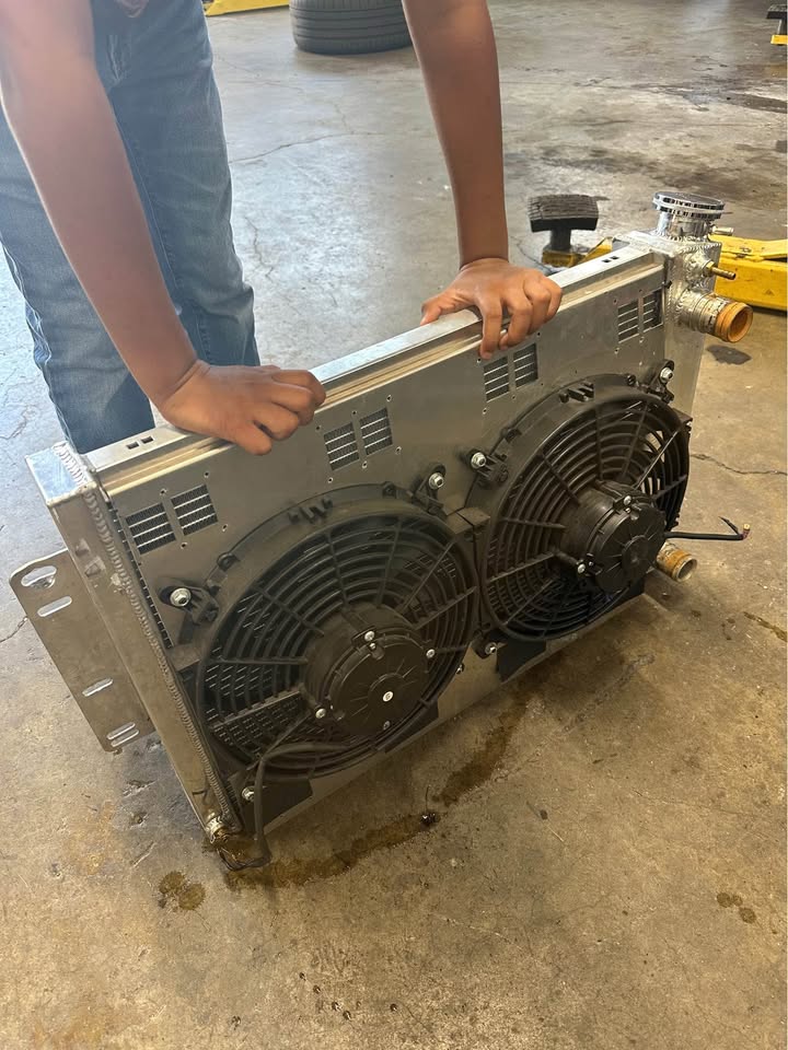 Aluminum Radiator with fans
