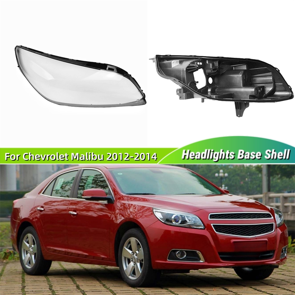 Headlight Housing Shell and Lens Cover - Chevrolet Malibu 2012-2014