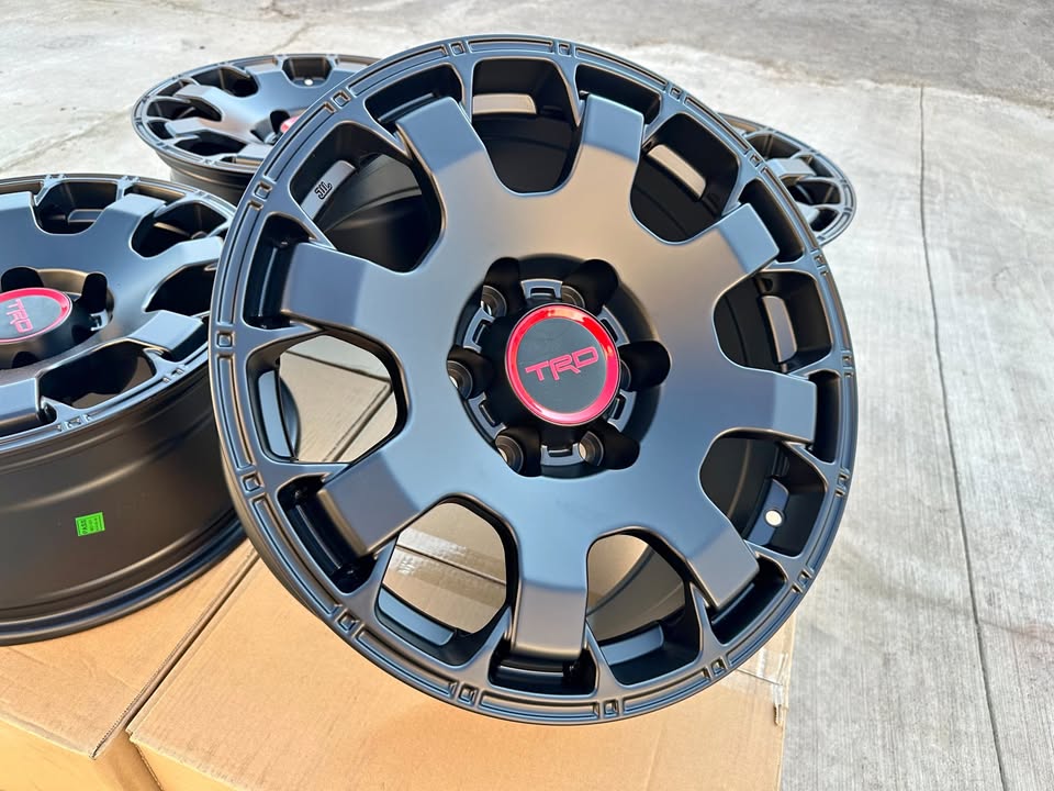 18x9 TRD PRO Wheels Tacoma Tundra 4runner Sequoia FJ Land Cruiser Rims