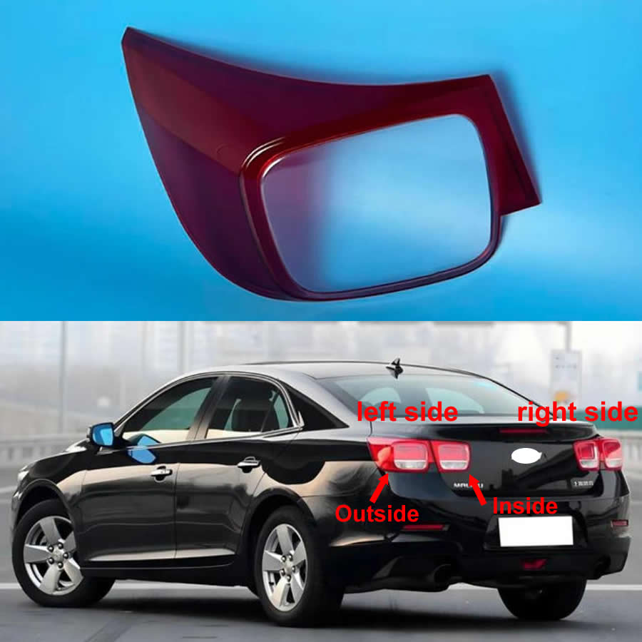Rear Tail Lamp Trim Cover Set - Chevrolet Malibu 2012-2015