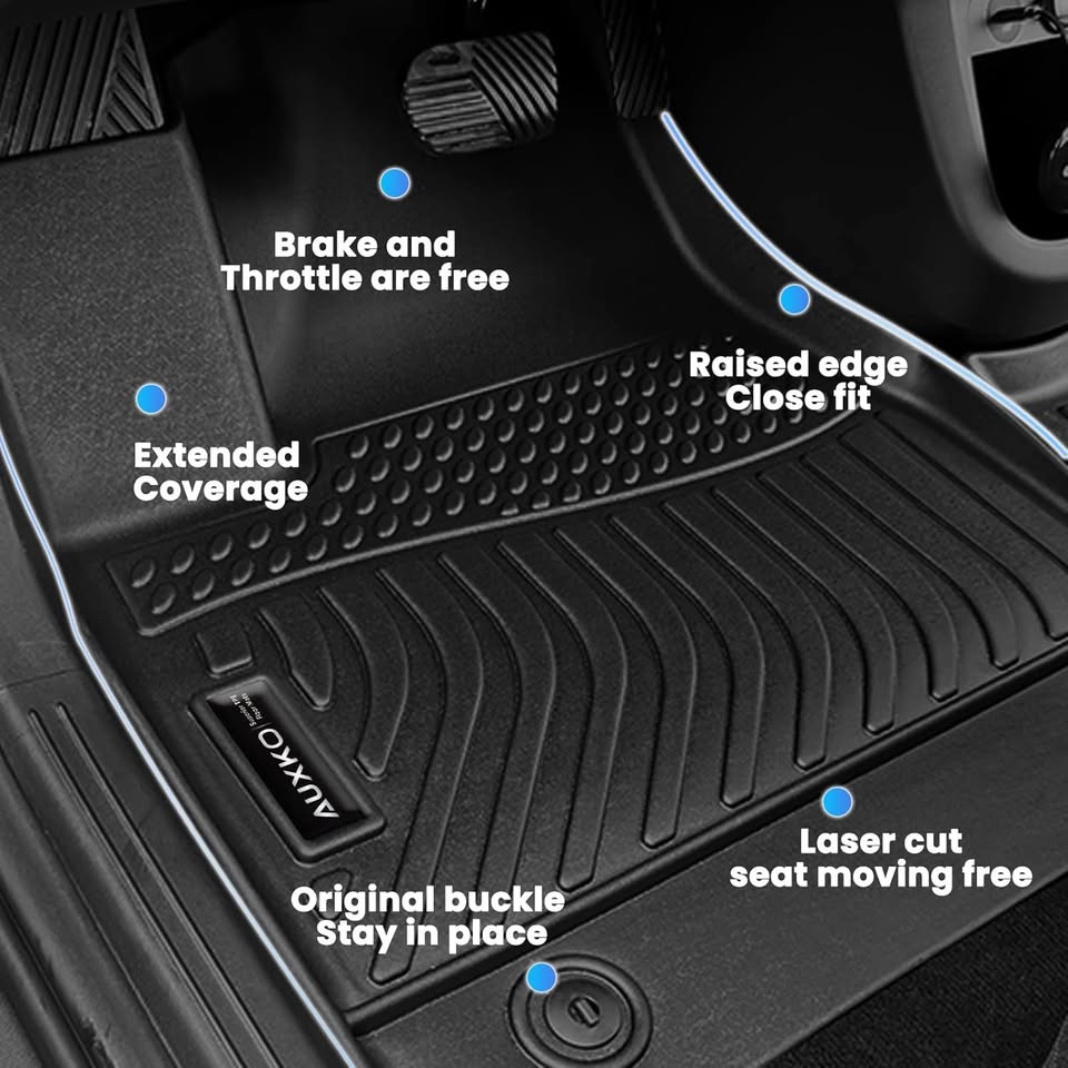 NEW Floor Mats Cargo Mat Back Seat Mat Fit for 2022-2025 Nissan Pathfinder 8 Seat