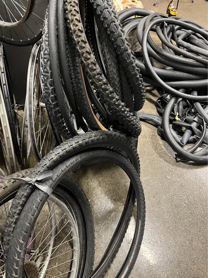 FREE used bike tires all sizes