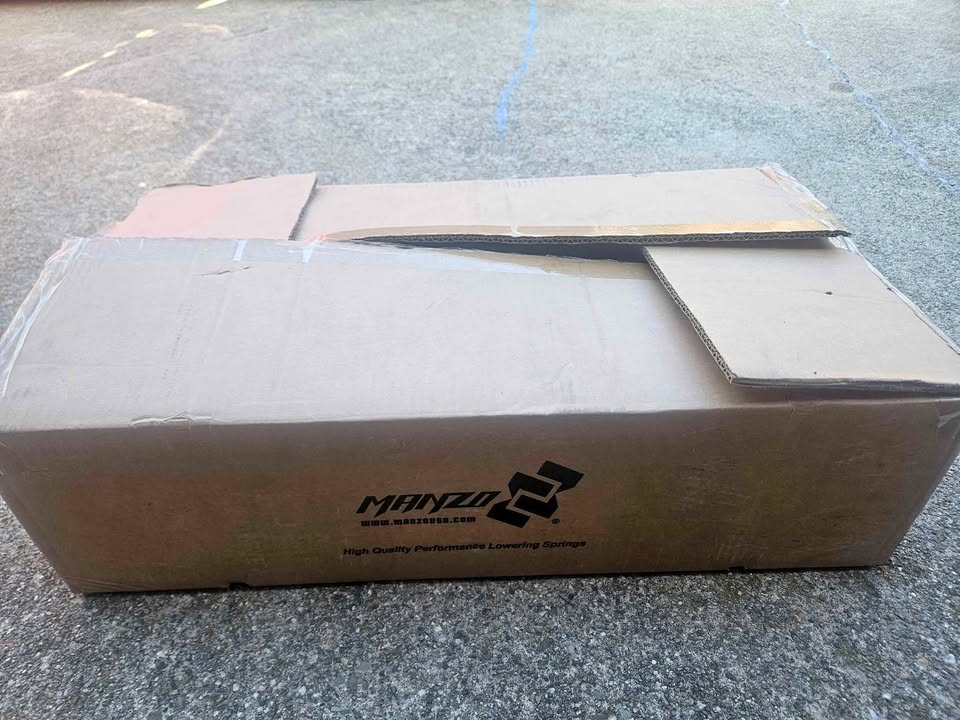 Manzo lowering springs 1997 to 2002 toyota corolla
