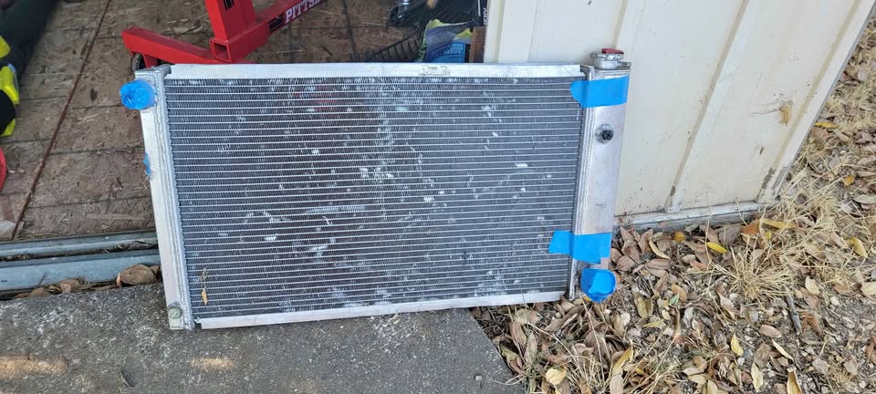 Aluminum chevy radiator