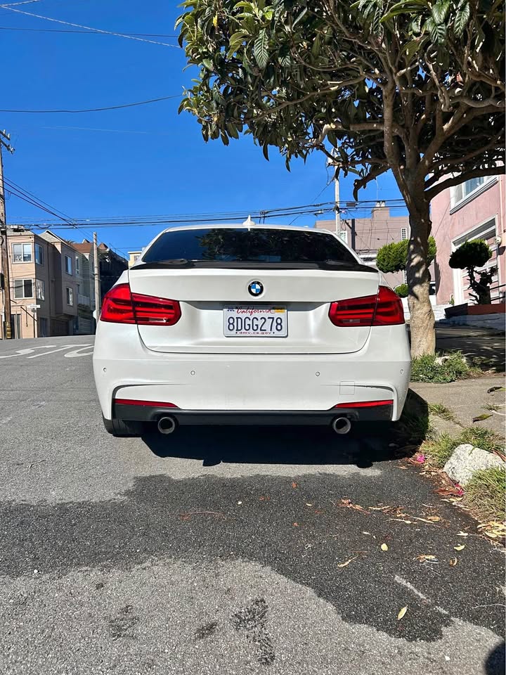 F30 carbon fiber spoiler