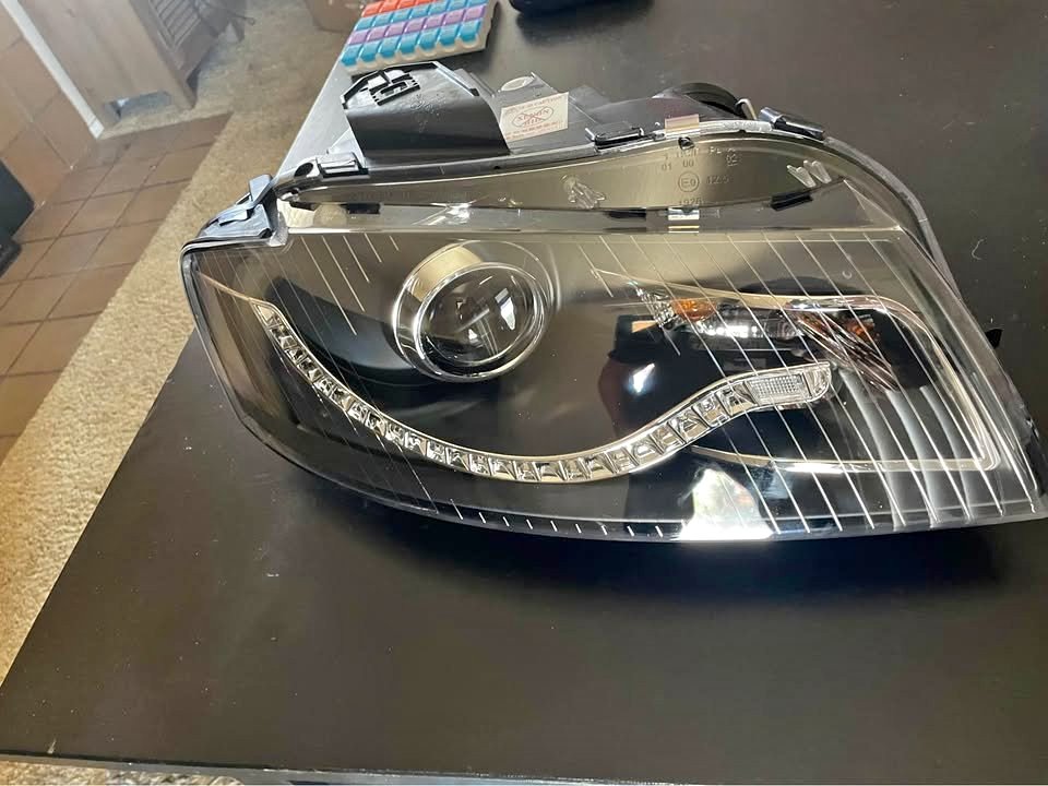 Audi A 3 8p headlights aftermarket Euro