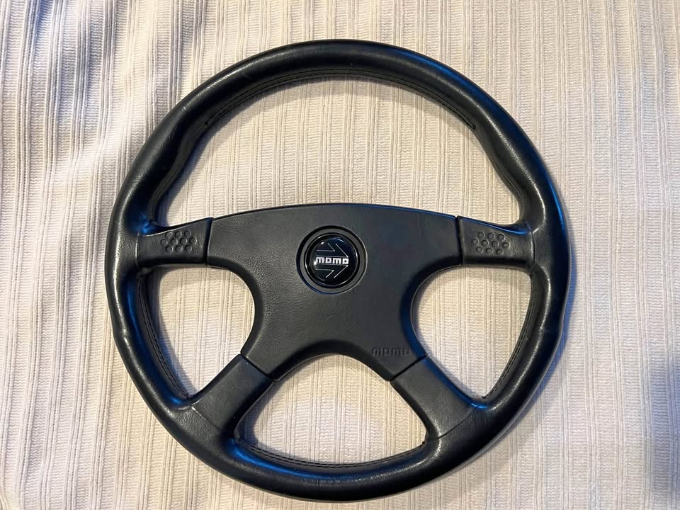 Momo ghibli 4 spoke steering wheel