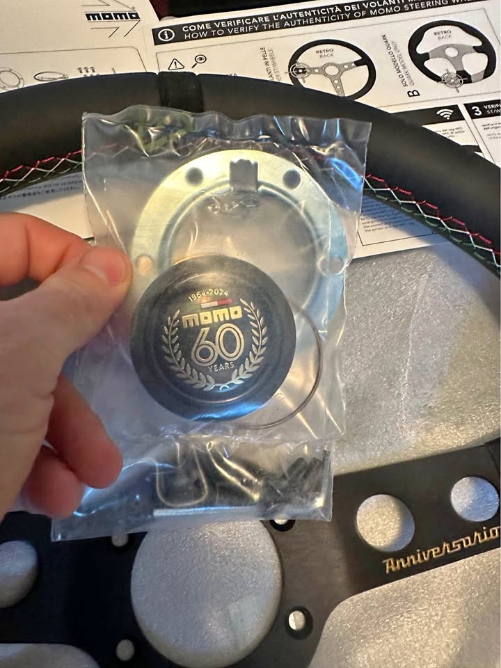 Momo 60th anniversary steering wheel *BRAND NEW*
