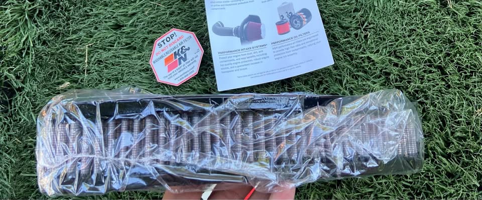 K&N Air Filters Dual Quad - Front Filter